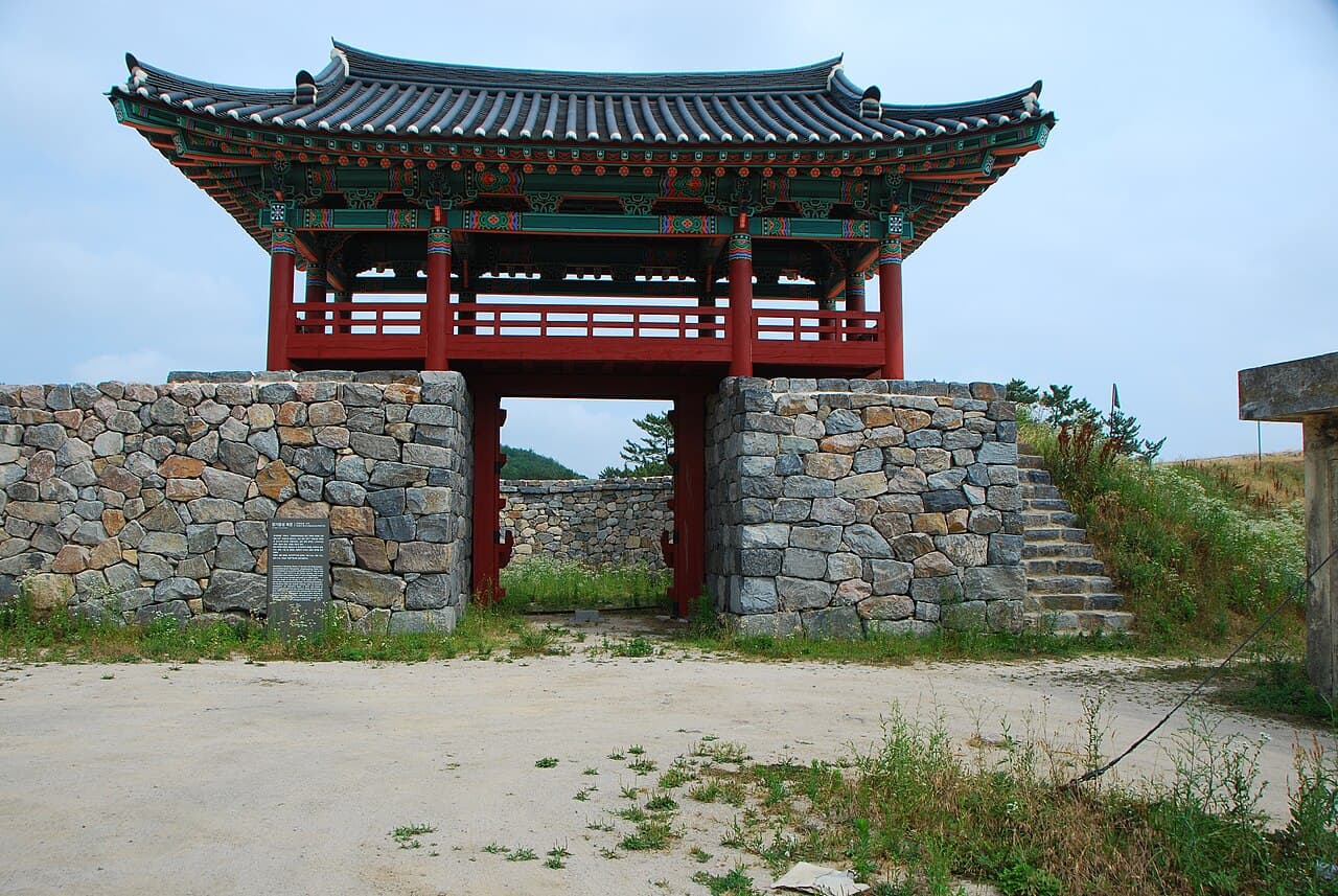 장기읍성 전경