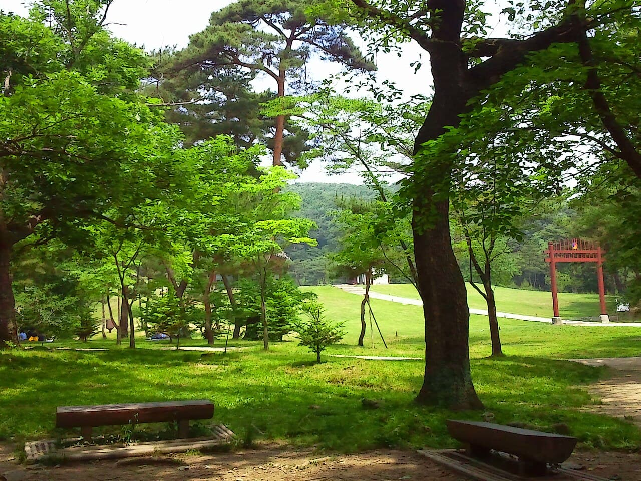 장릉 전경