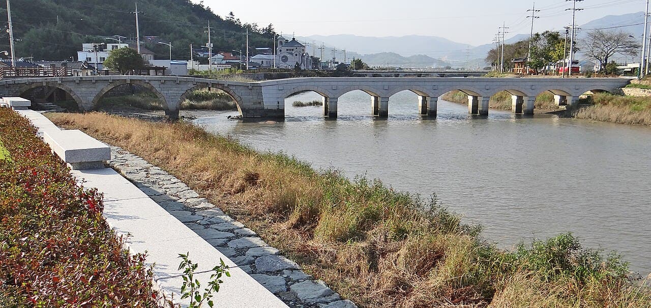 보성 벌교 홍교 전경